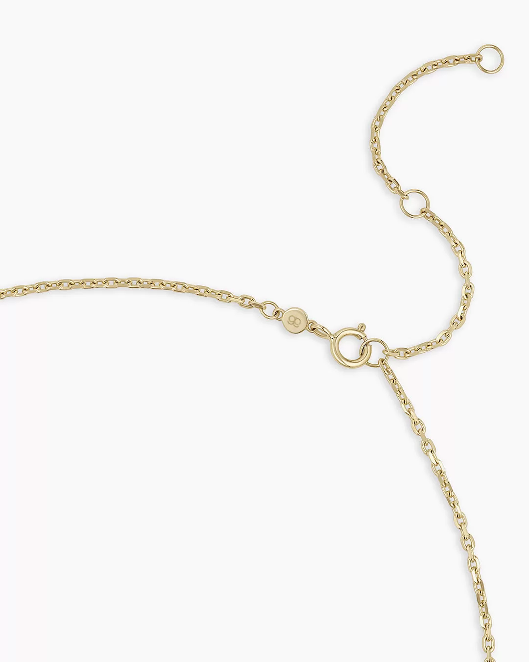 14k Gold Mini Link Necklace