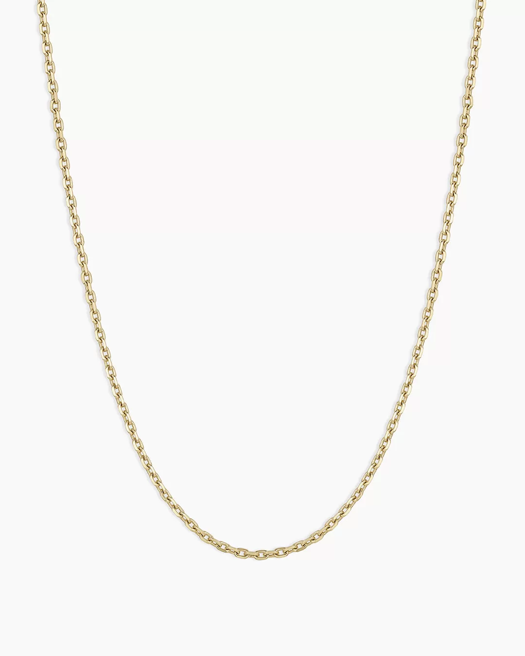 14k Gold Mini Link Necklace