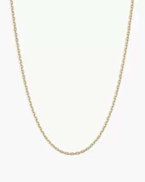 14k Gold Mini Link Necklace