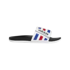 Adidas Adilette Comfort Adjustable Mens Slide -White