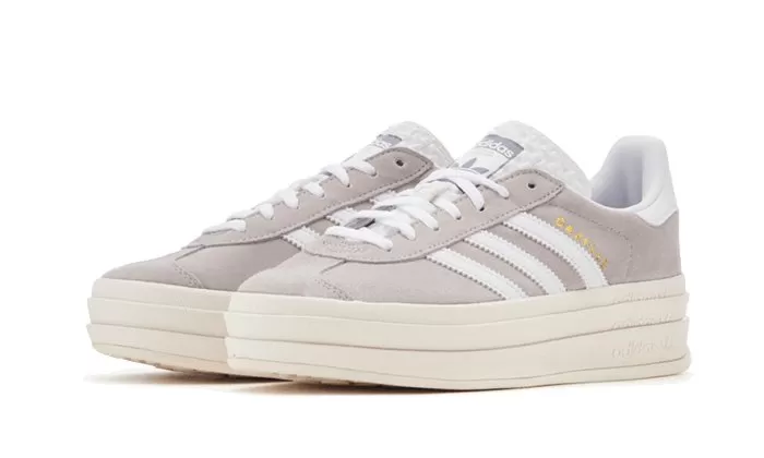 Adidas Gazelle Bold Grey White