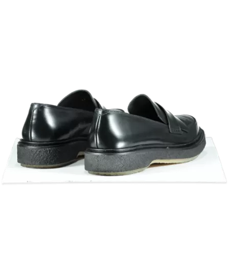 Adieu Black Type 5 Classic Leather Loafers UK 9 EU 43 👞