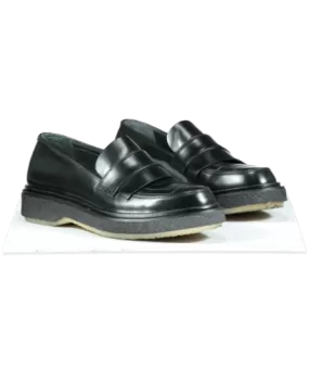 Adieu Black Type 5 Classic Leather Loafers UK 9 EU 43 👞