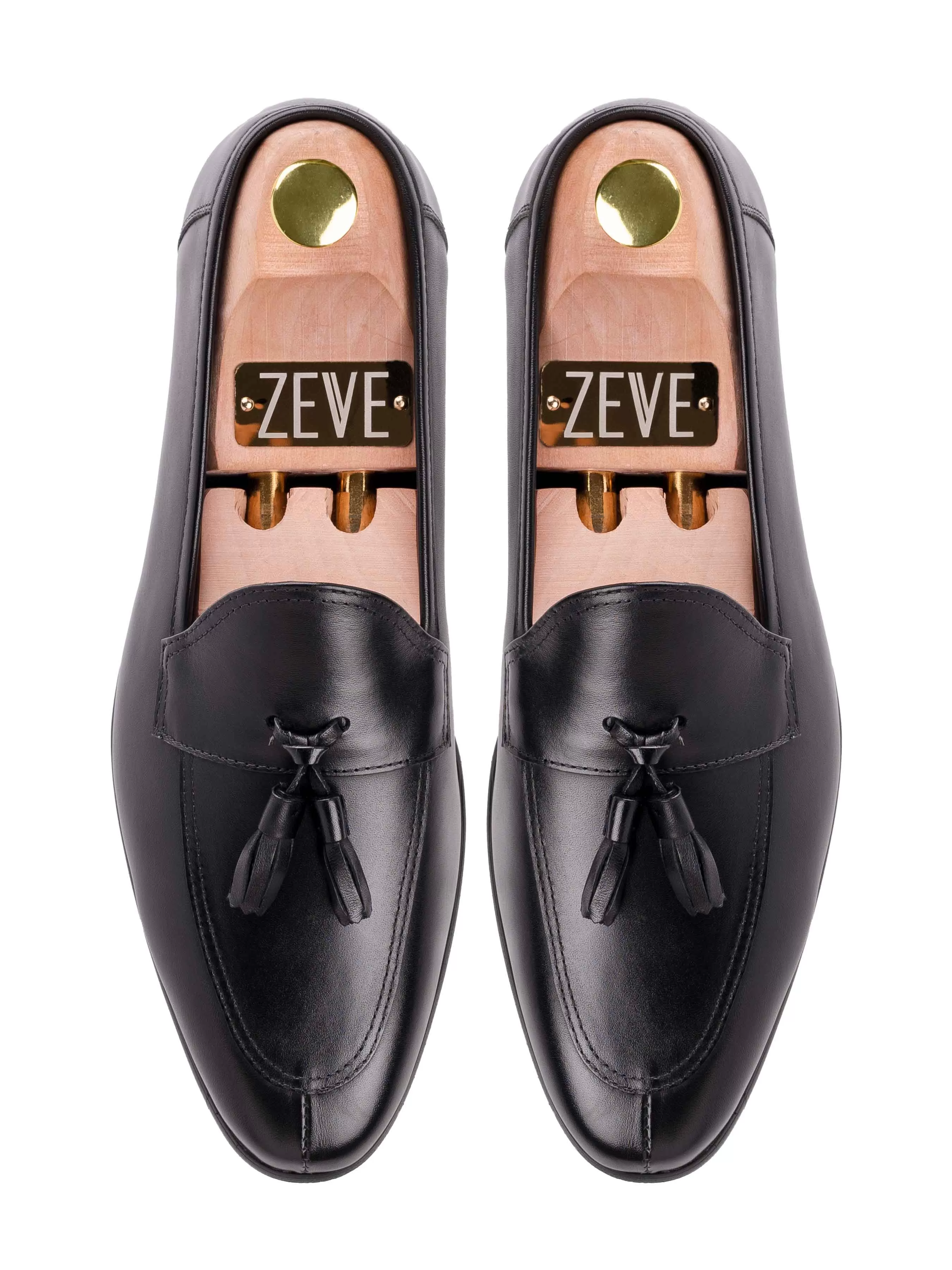 Aiden Tassel Loafer - Solid Black