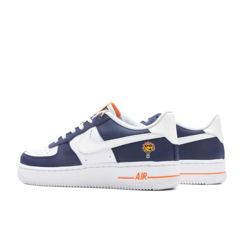 Air Force 1 Low LV8 BG (GS) - Midnight Navy/White/Blue Tint