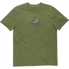 All Terrain Boot Crusher T-Shirt by Life is good