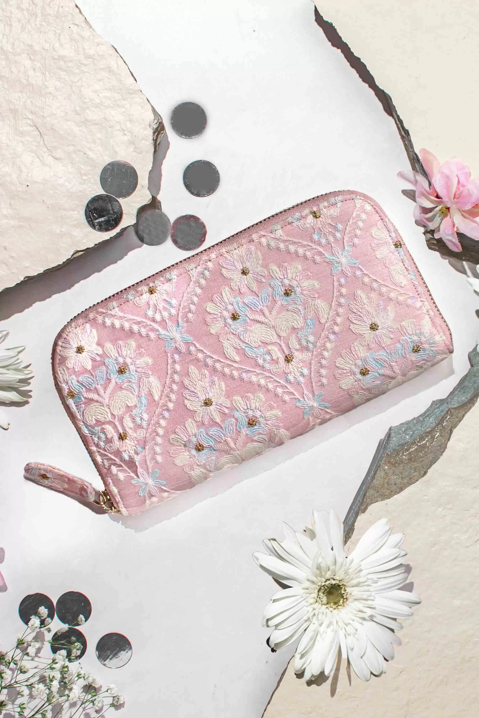 Anaqat wallet - baby pink