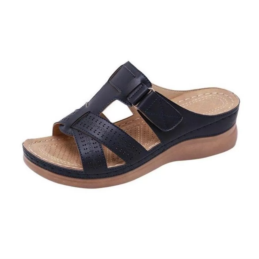 Anti Slip Wedge Thick Bottom Comfortable Sandals