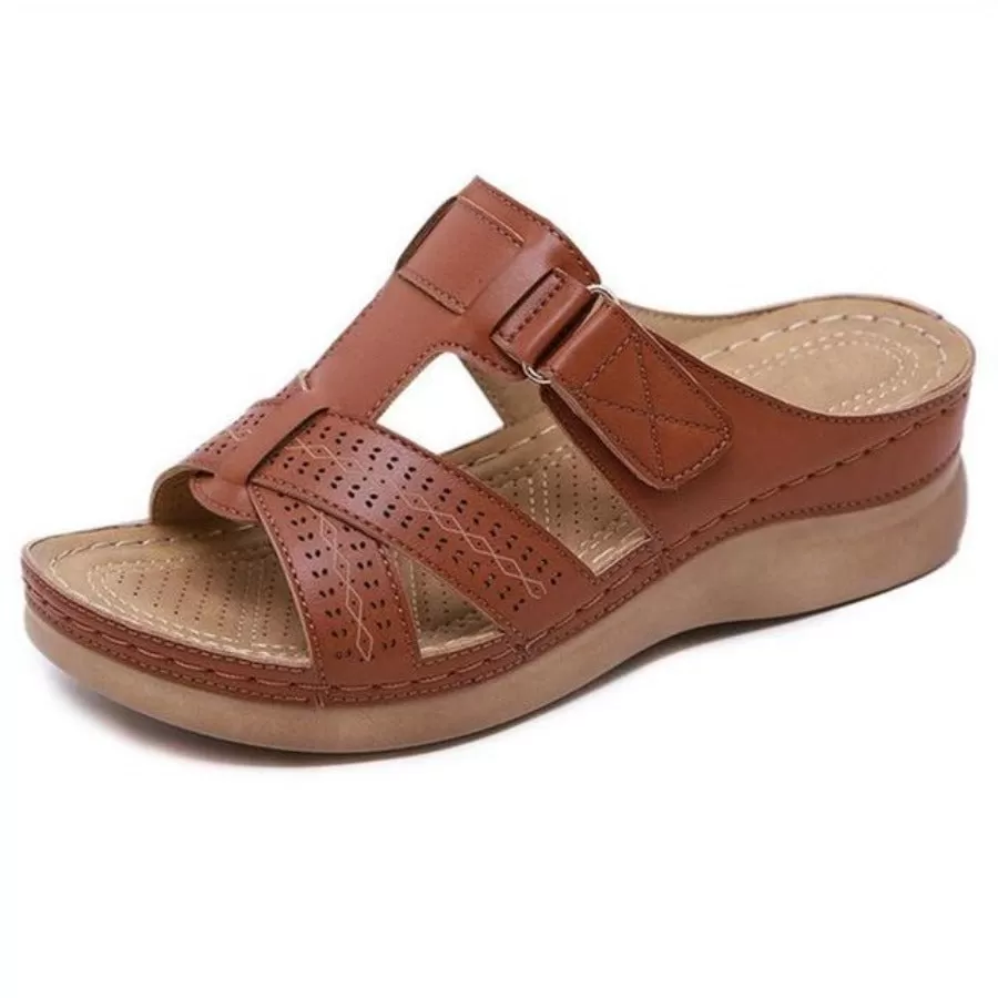 Anti Slip Wedge Thick Bottom Comfortable Sandals