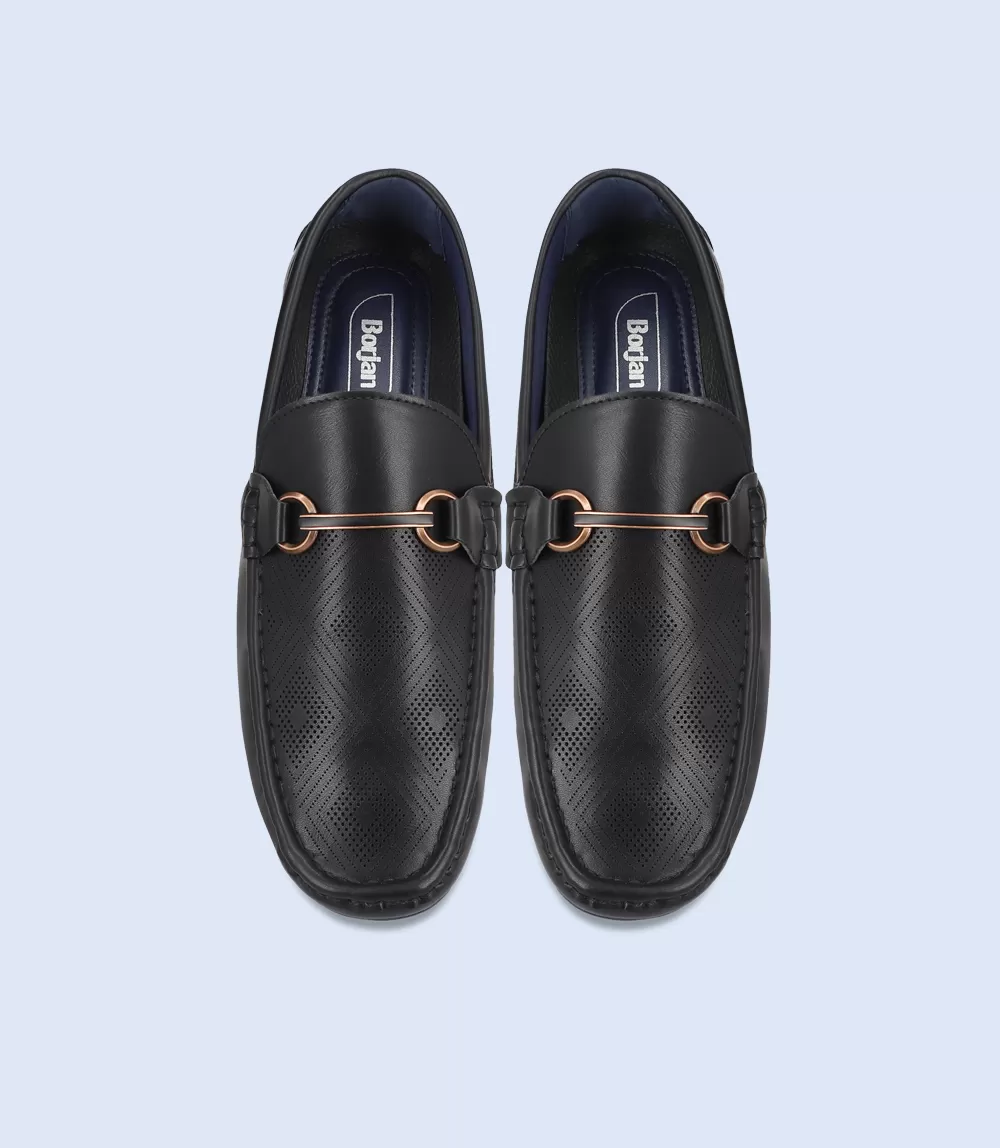 BM5142-BLACK-Men Loafers