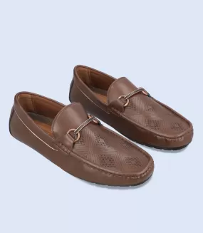 BM5142-COFFEE-Men Loafers