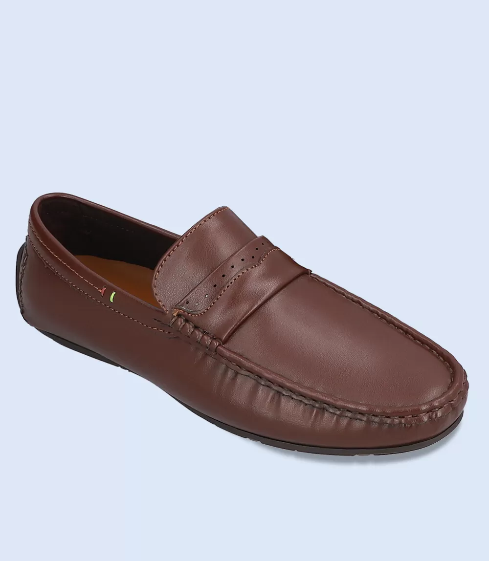 BM5244-BROWN-Men Loafers