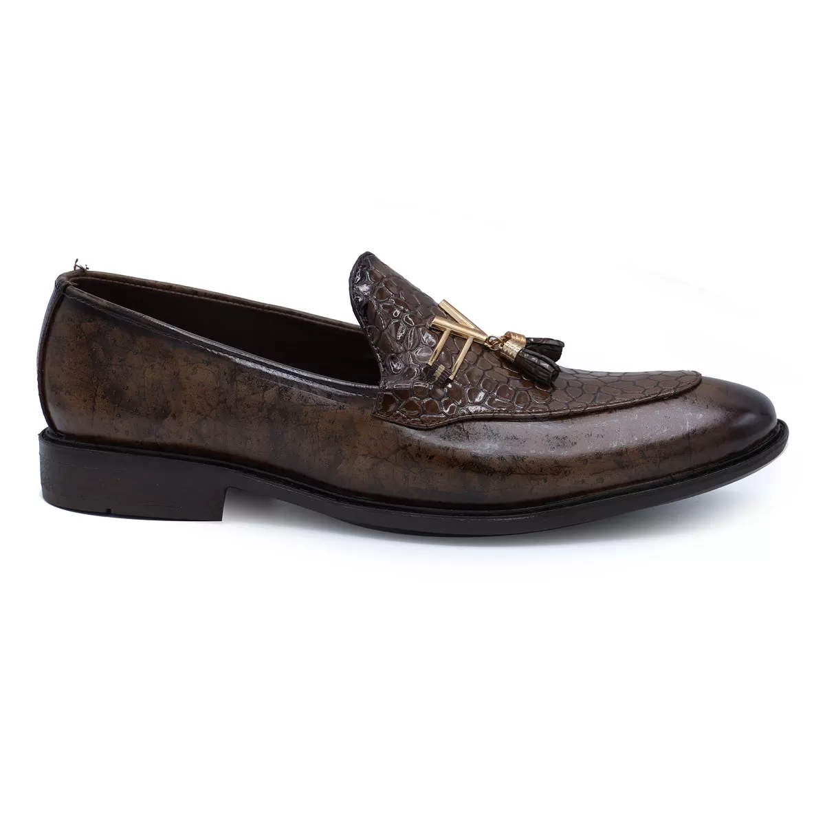 Brown Formal Slip On 155129