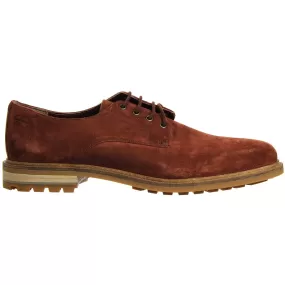 Clarks Foxwell Hall Mens Brown Shoes