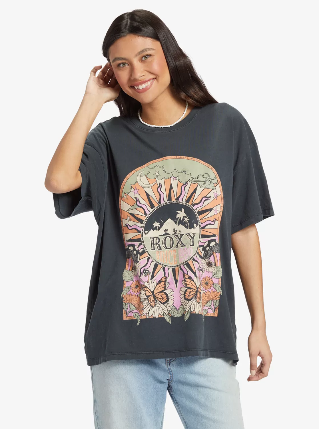 Cosmic Window T-Shirt - Anthracite