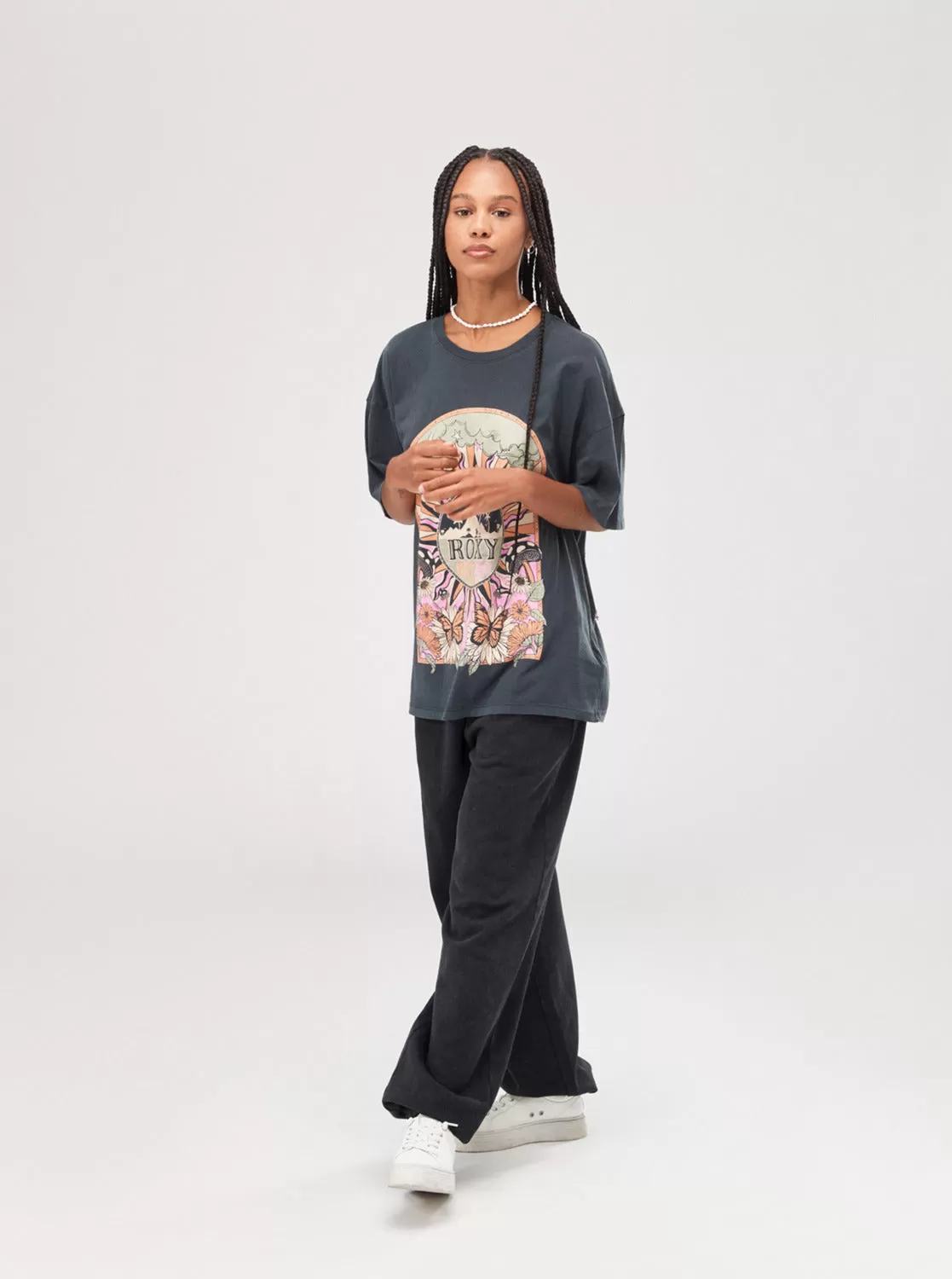 Cosmic Window T-Shirt - Anthracite