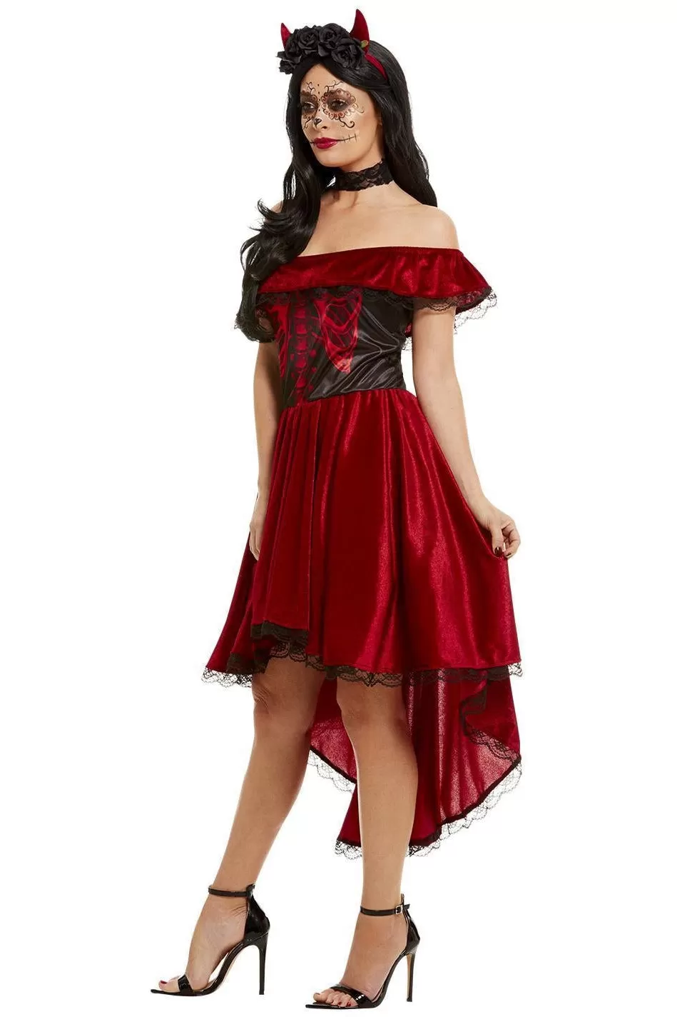 Day Of The Dead Devil Costume