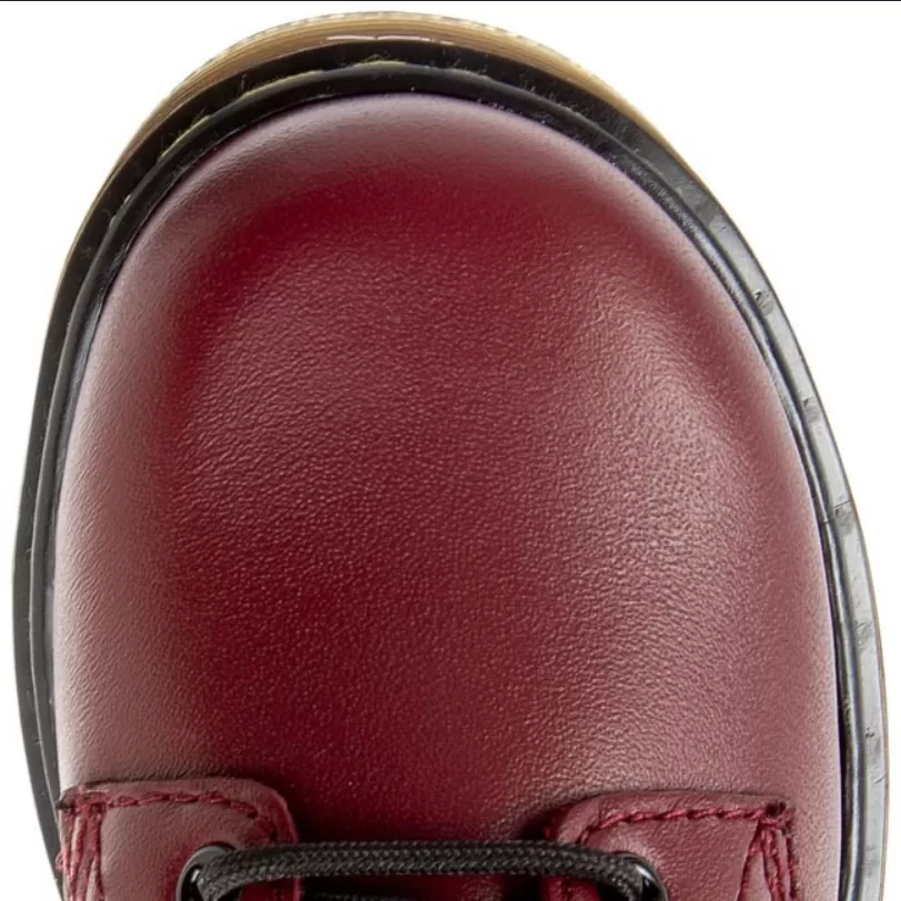 Dr. Martens boys' amphibian 1460 J Softy T 15382601 cherry red