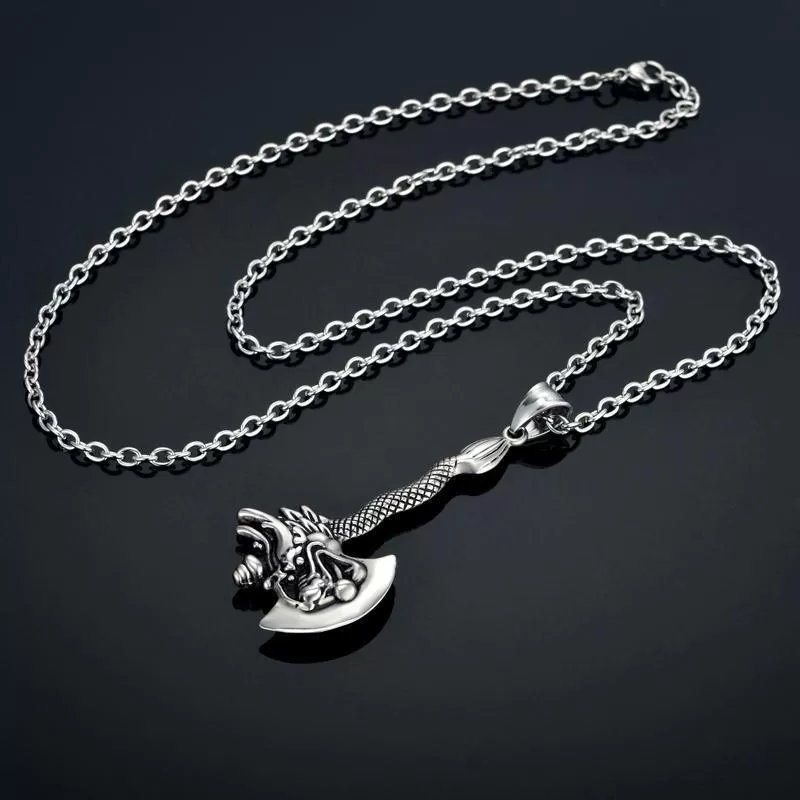 Dragon Axe Necklace