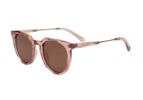 Ella Polarized Sunglasses, Watermelon/Brown | I-SEA