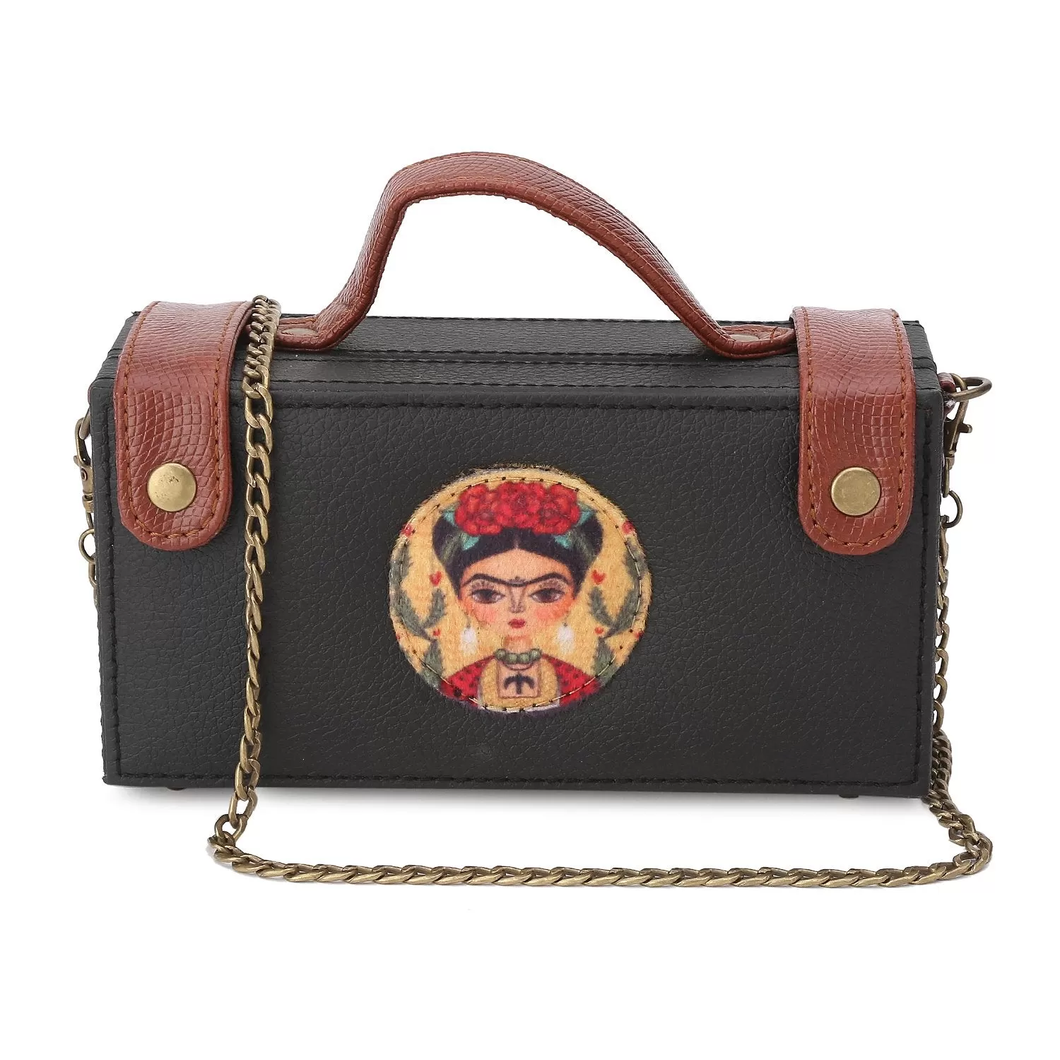 Frida Handcrafted crossbody Clutch Bag for women