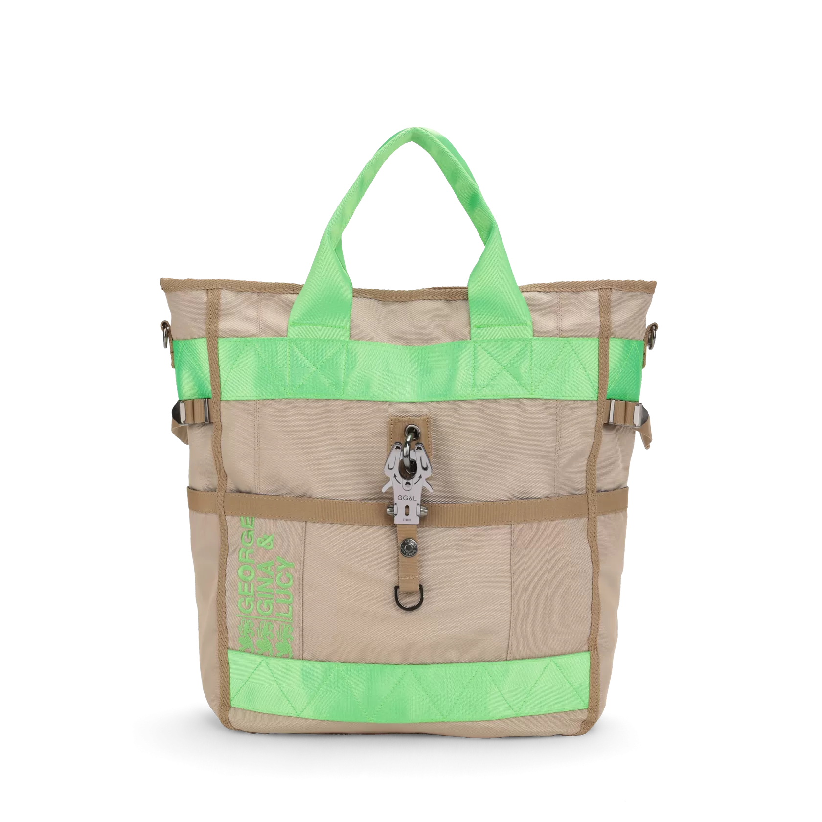 George Gina and Lucy Anniehow Good 2Kotic Green Travel Shopper