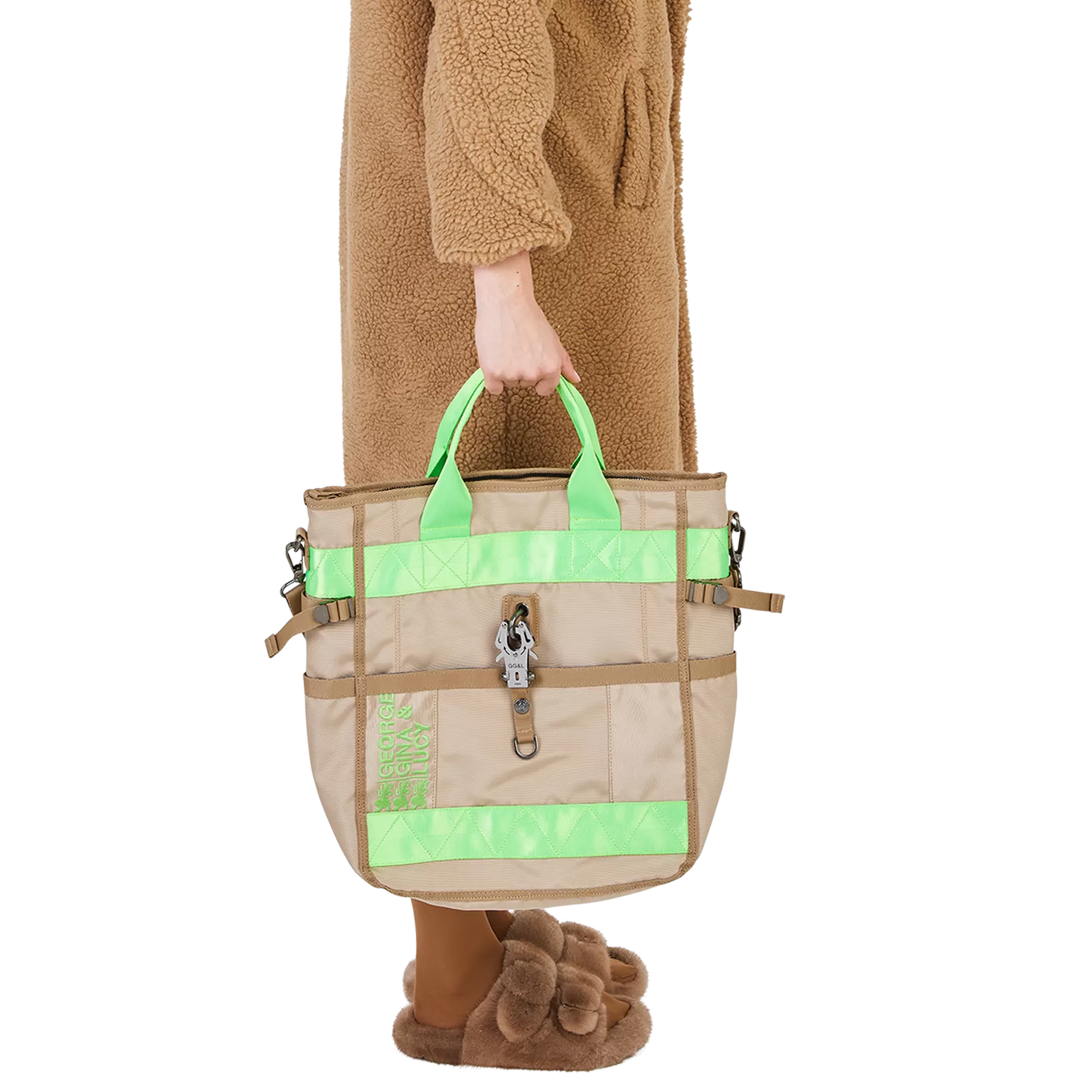 George Gina and Lucy Anniehow Good 2Kotic Green Travel Shopper