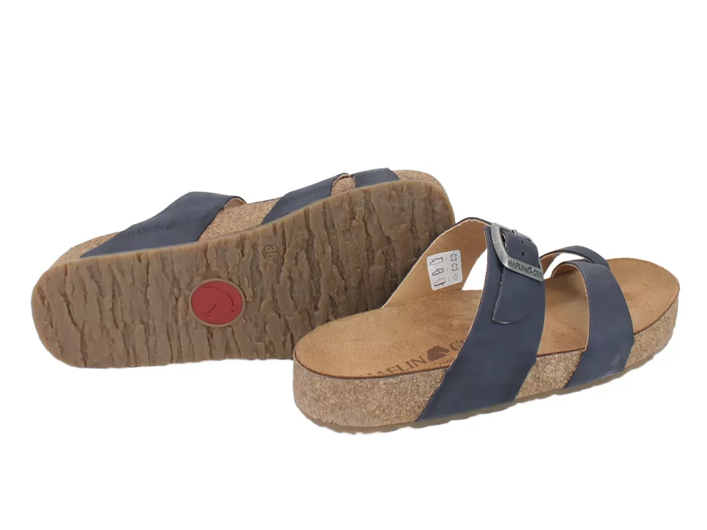 Haflinger Sandals Juno Marine