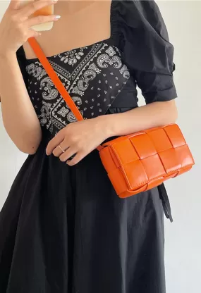 Hailey Crossbody Bag-Orange