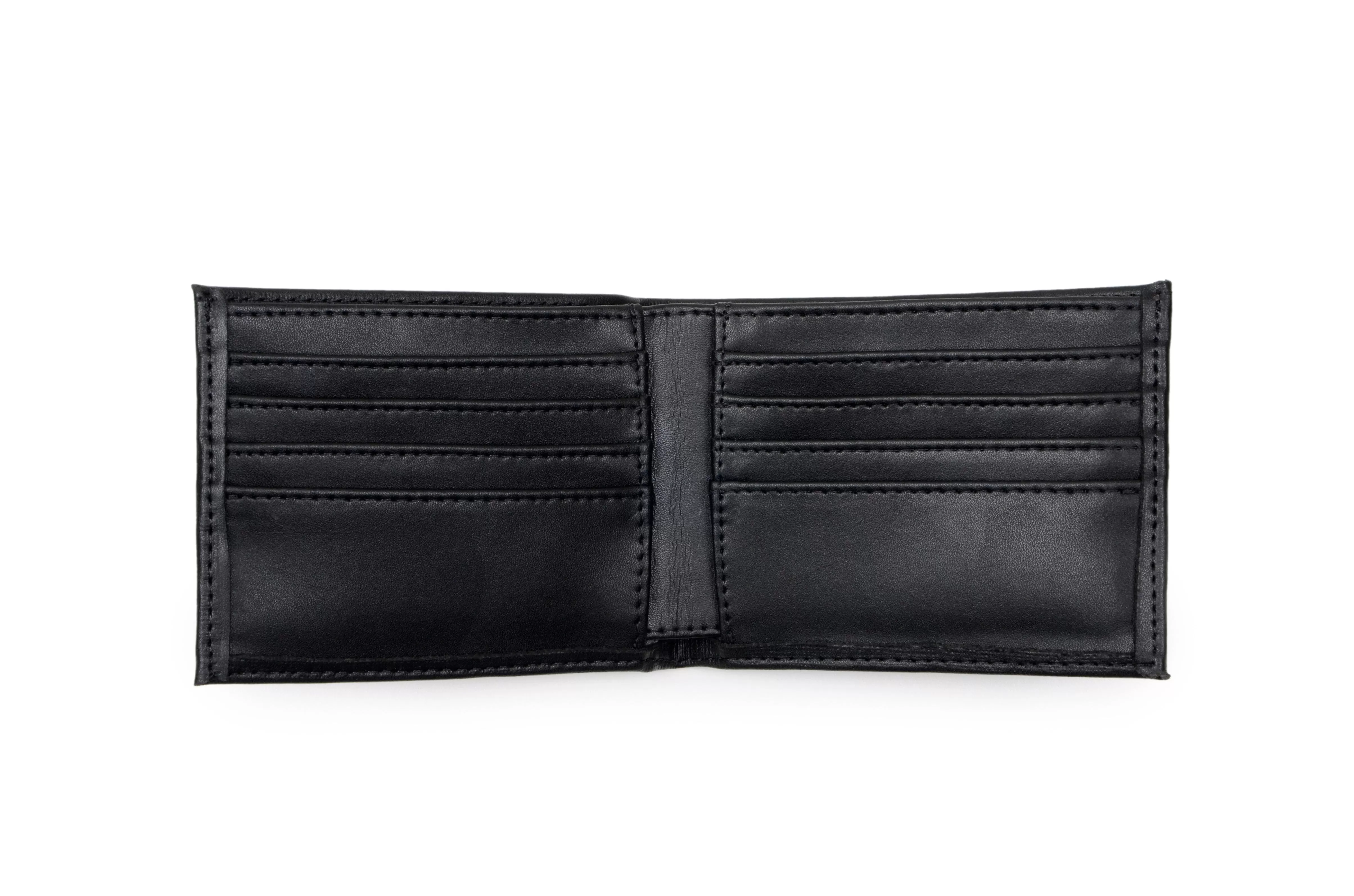 'Hakan' men's vegan leather wallet Zette - black