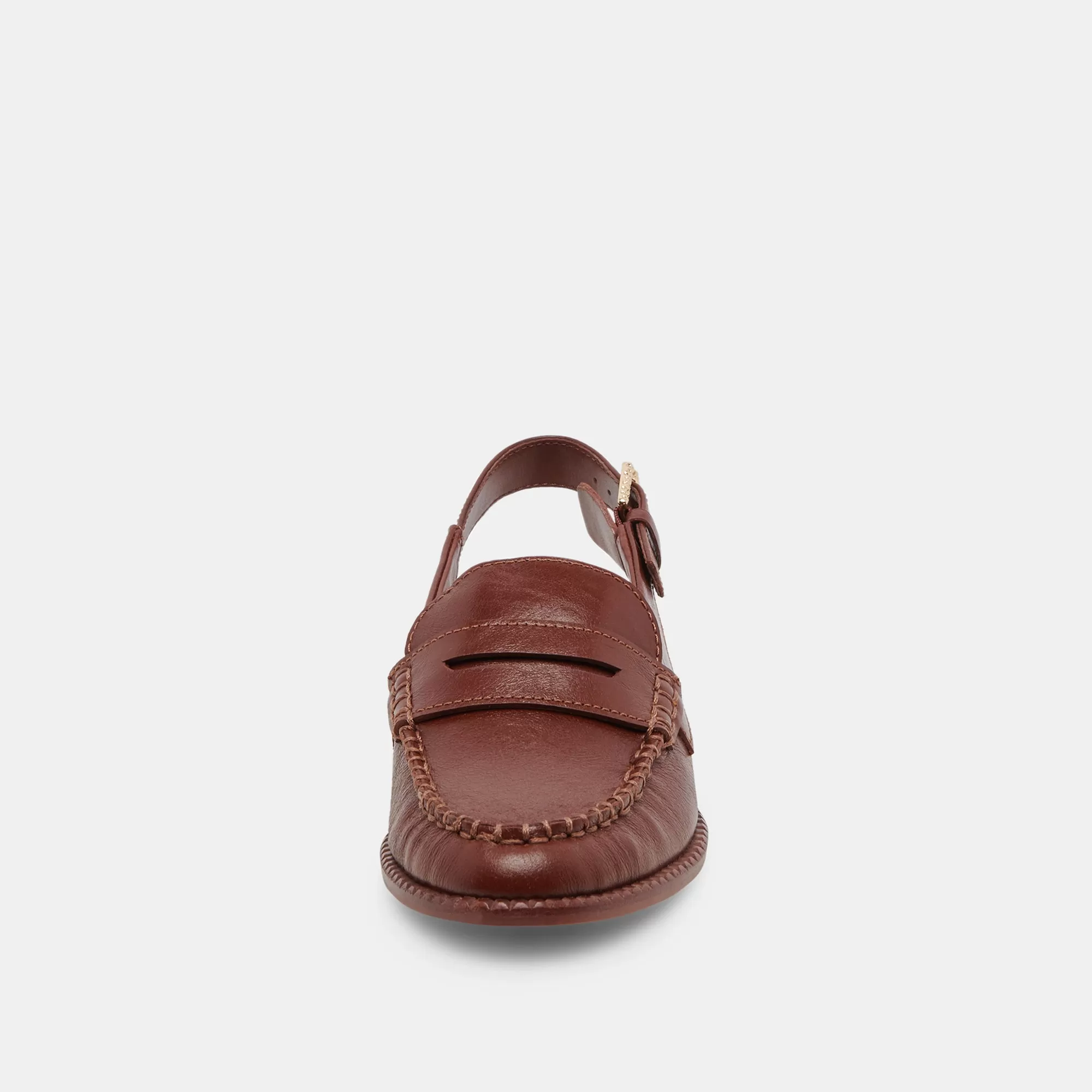 HARDI WIDE LOAFERS BROWN CRINKLE PATENT