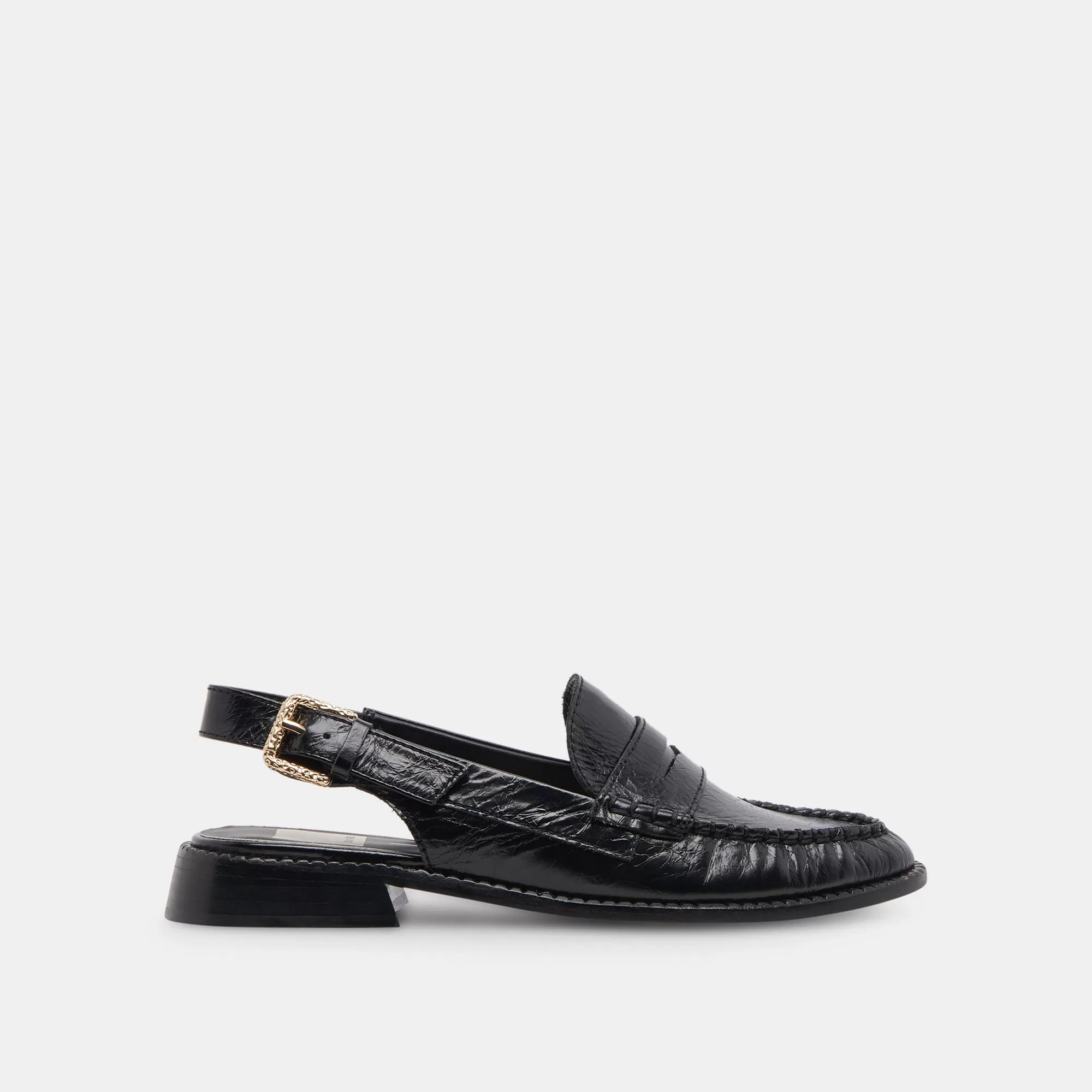 HARDI WIDE LOAFERS MIDNIGHT CRINKLE PATENT