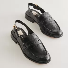 HARDI WIDE LOAFERS MIDNIGHT CRINKLE PATENT