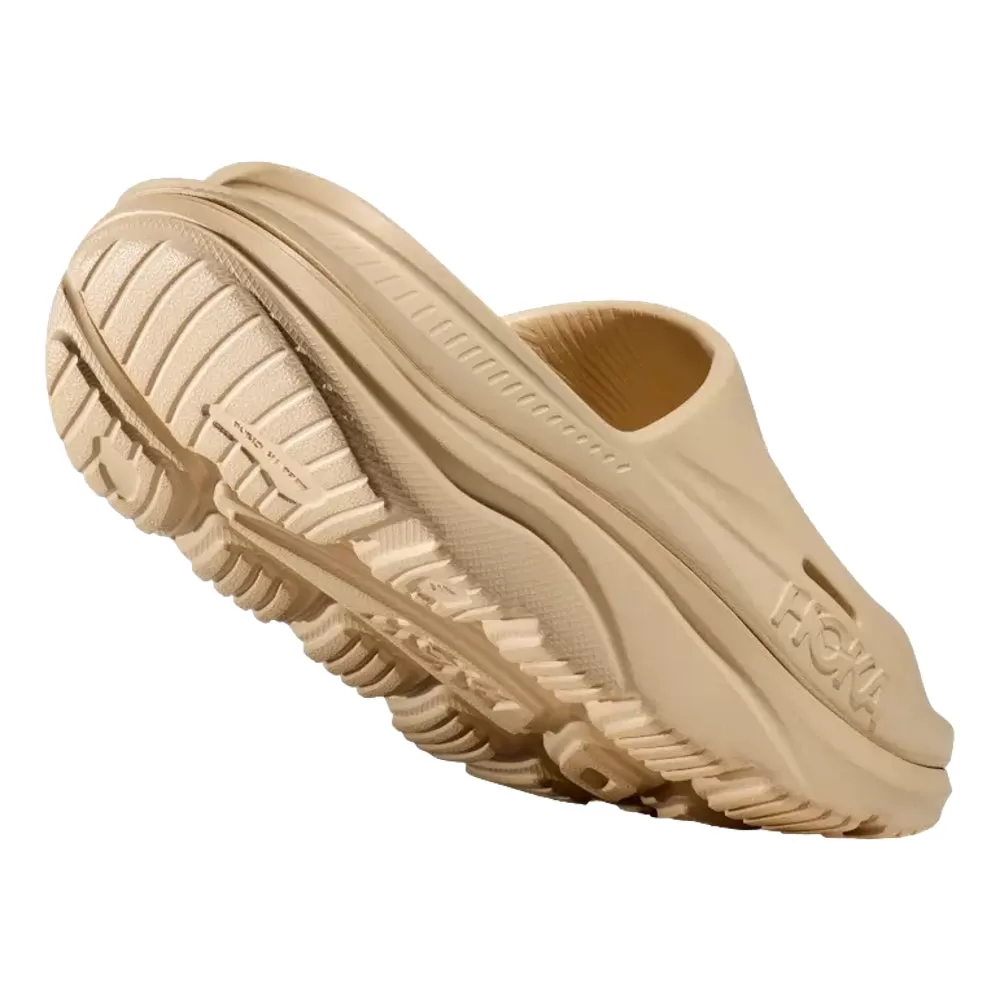 HOKA ONE ONE U ORA RECOVERY SLIDE 3-SAND