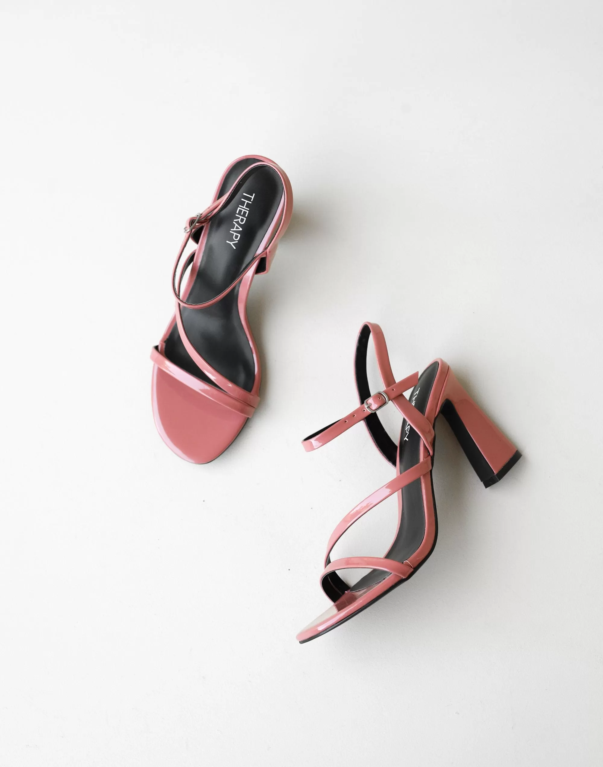 Ida Heels (Rouge Patent PU) - By Therapy