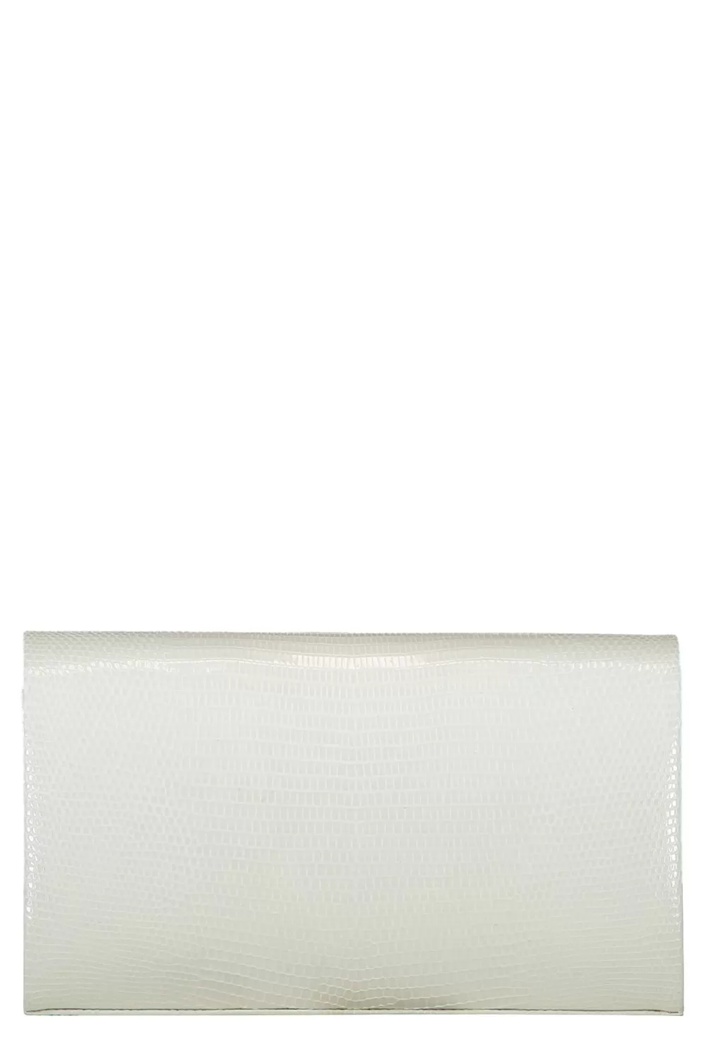 Isabel Box Clutch - White