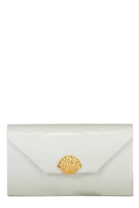 Isabel Box Clutch - White