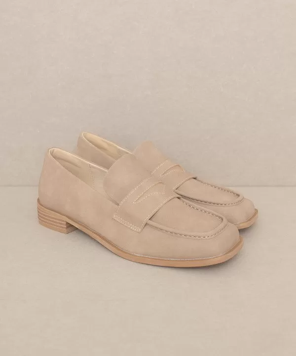 June Showers - Square Toe Penny Loafers