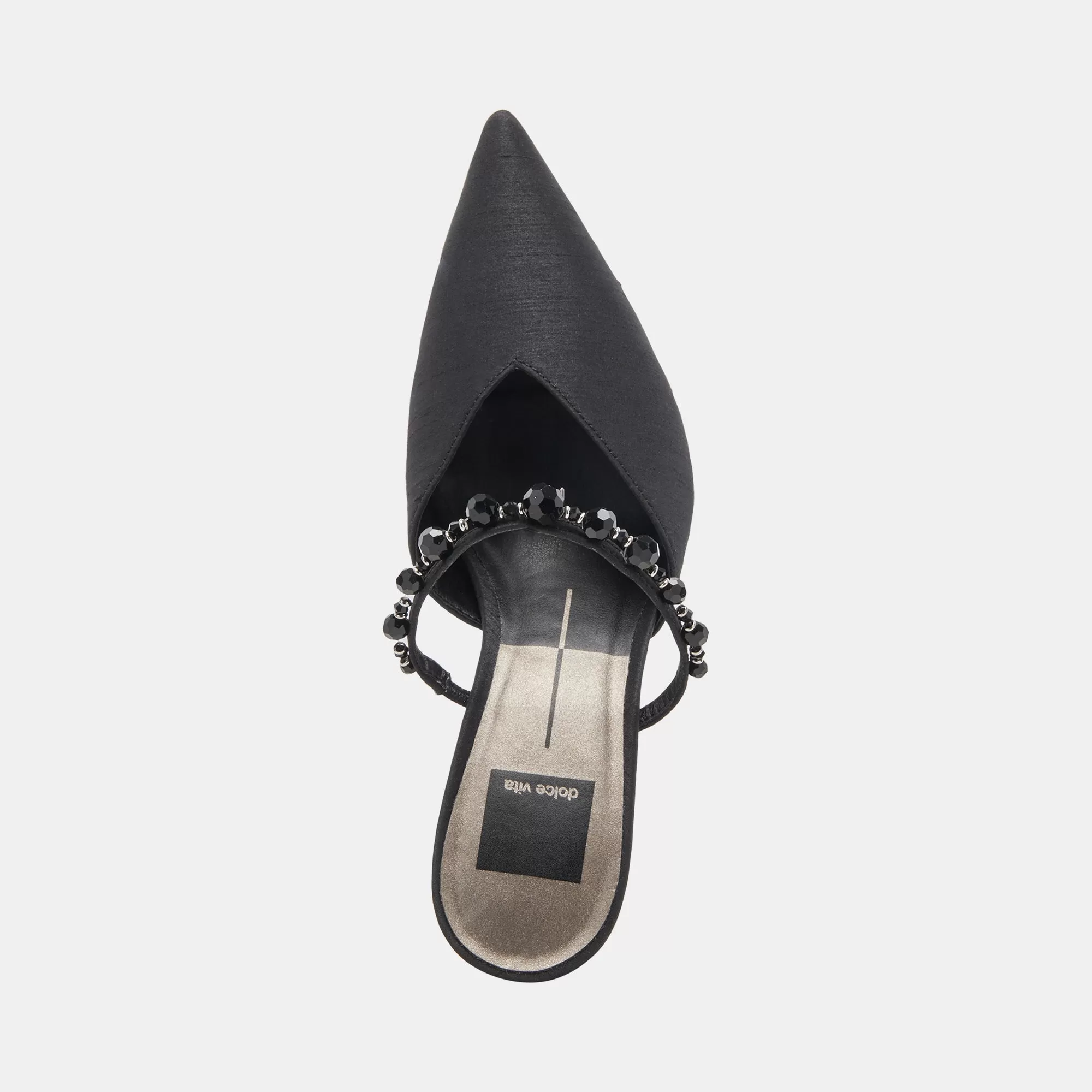 KANIKA HEELS BLACK PEARLS