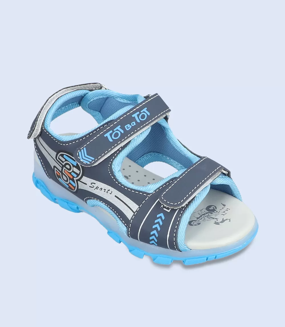 KB0155-NAVY-Boys sandal