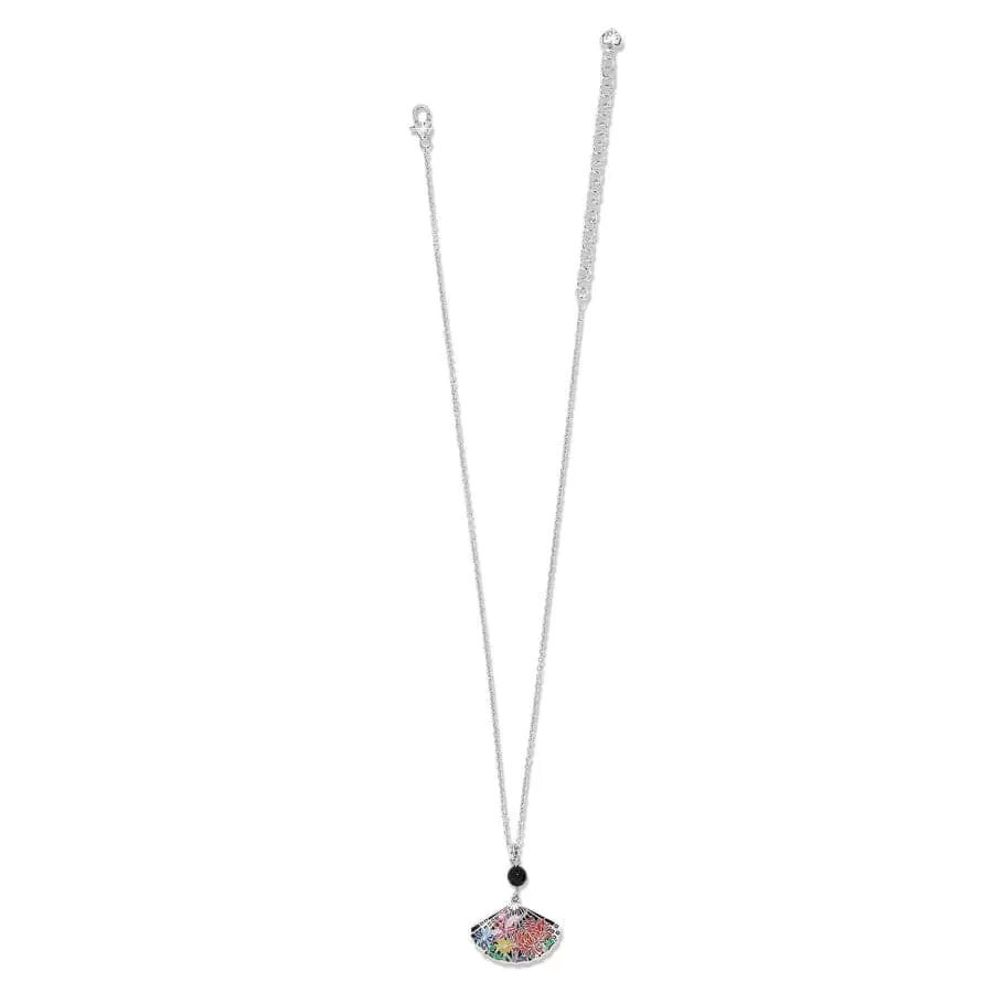 Kyoto In Bloom Fan Petite Necklace