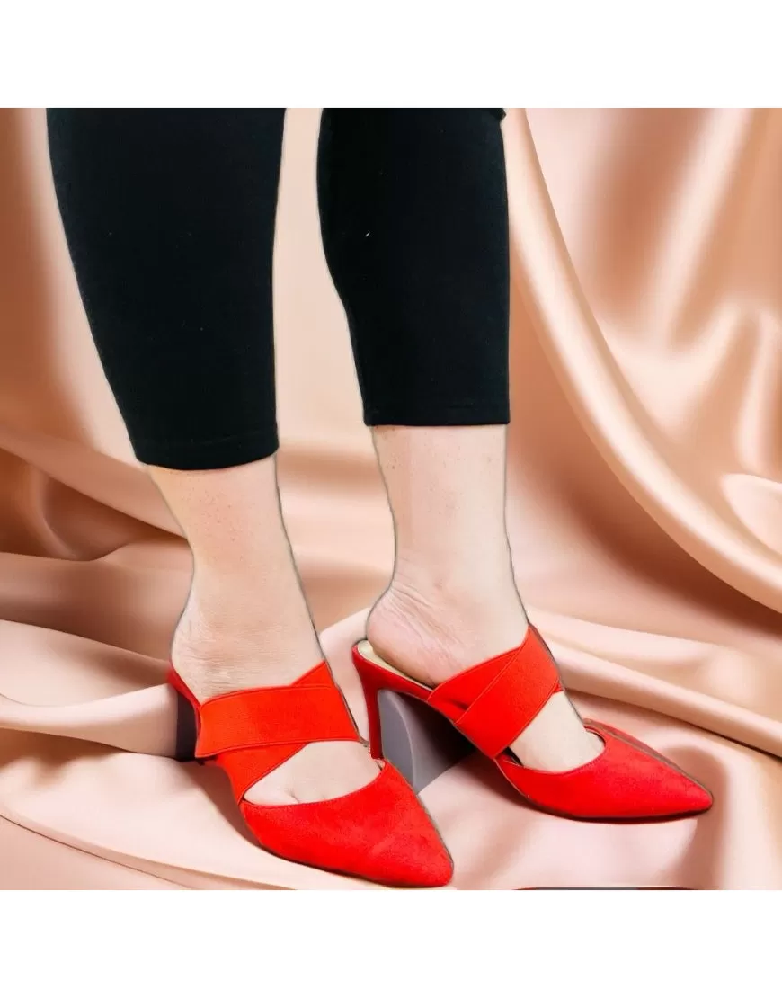 Long Heels Red