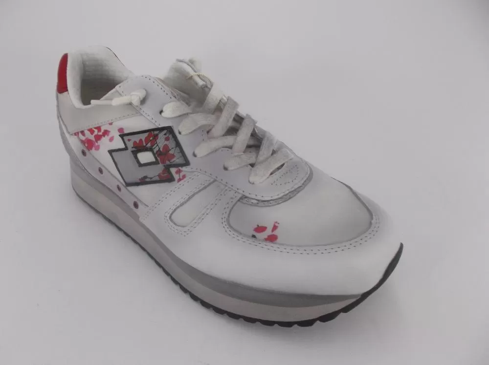 Lotto Tokyo Wedge R7037 white women's sneakers shoe