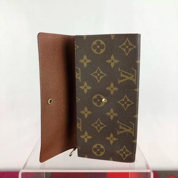 LouisVuittonPorte Monnaie Credit Monogram Wallet