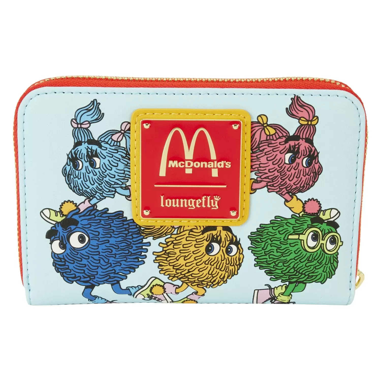 Loungefly McDonald's Fry Guys Zip-Around Wallet