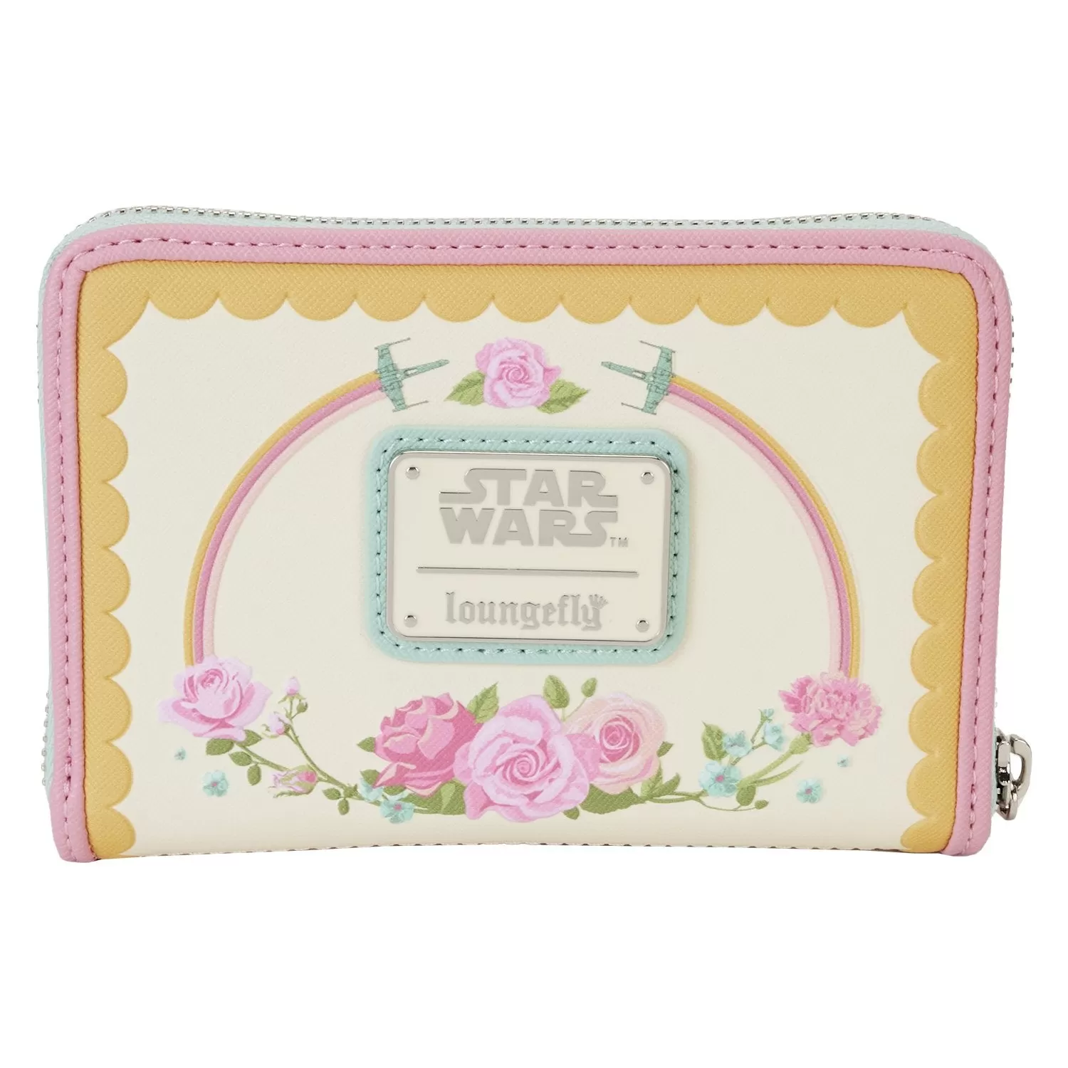 Loungefly Star Wars Floral Rebel Zip-Around Wallet