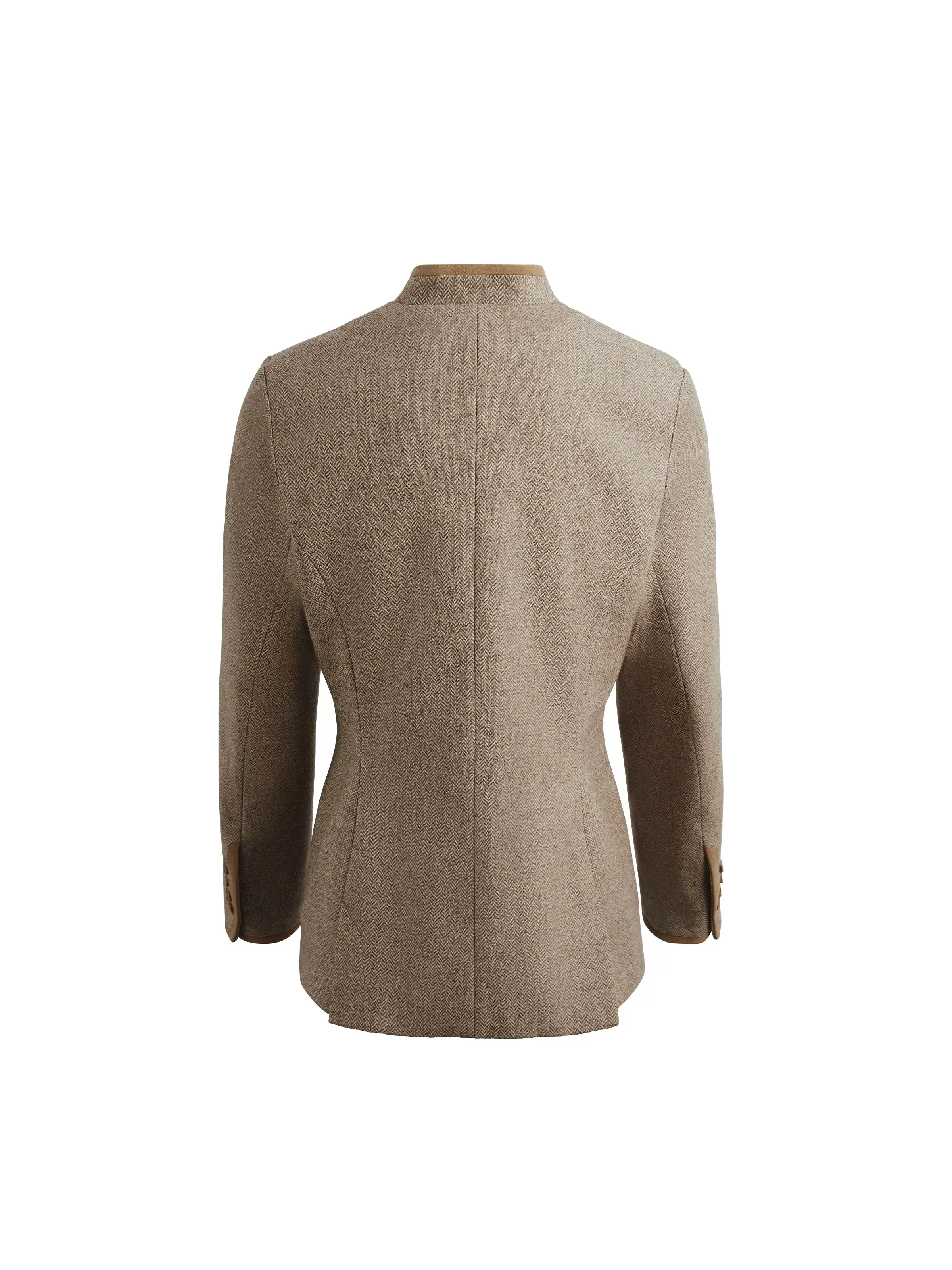 Madeline Jacket - Taupe Herringbone