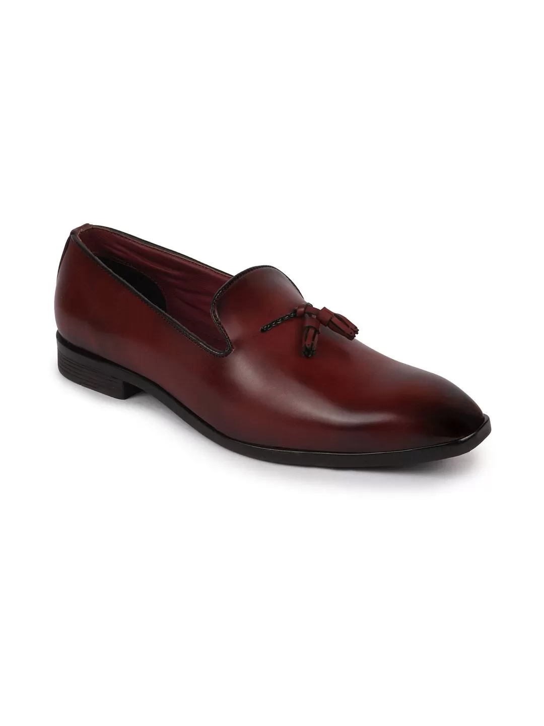 Men Party Brown Tassel Loafers