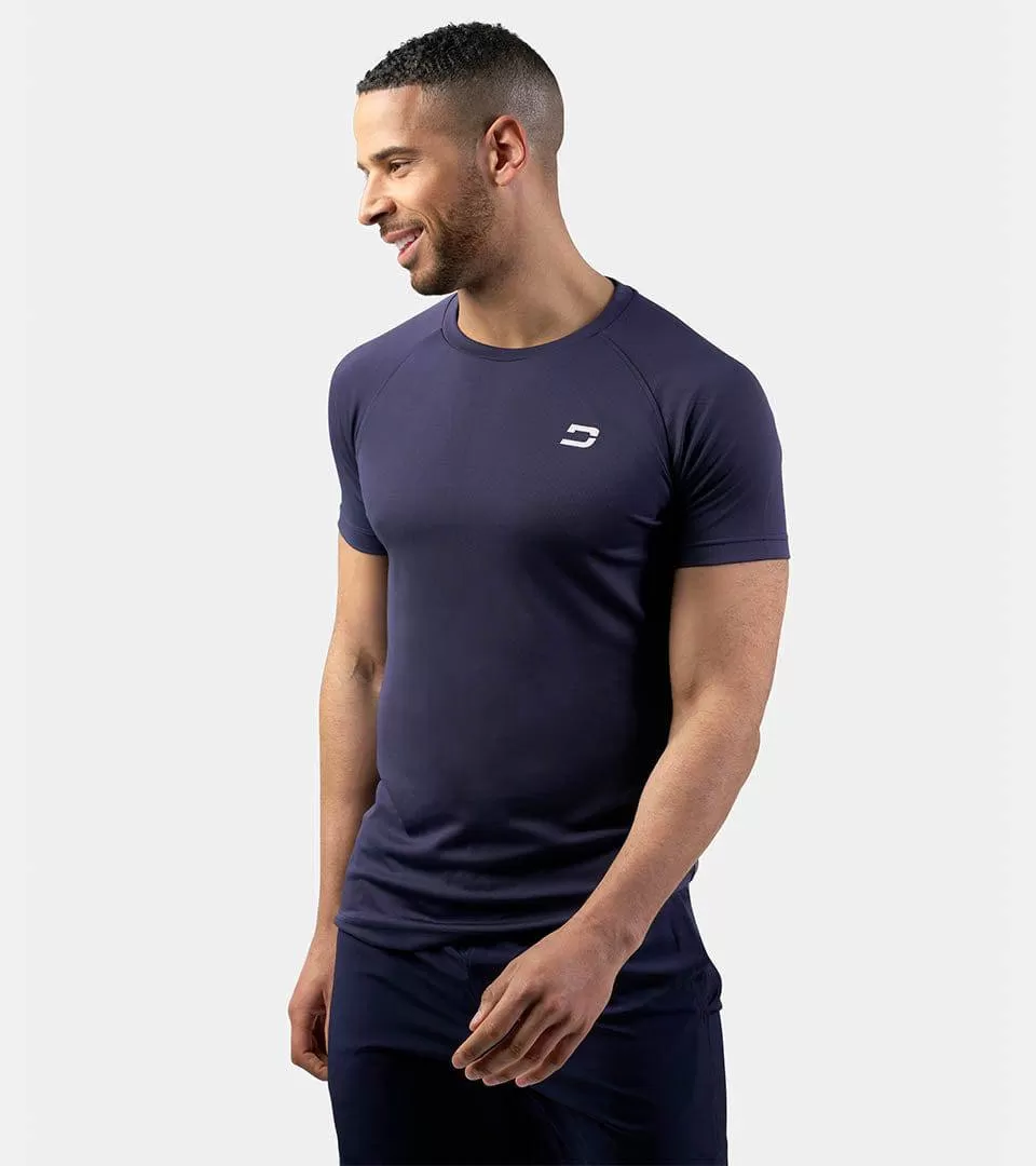 MEN'S TRAINING T-SHIRT - NAVY