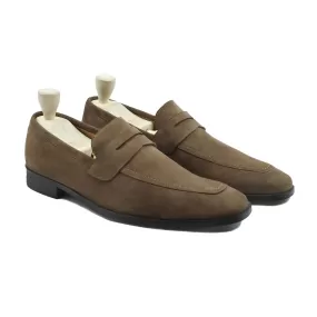 Mesa - Men's Brown Kid Suede Loafer